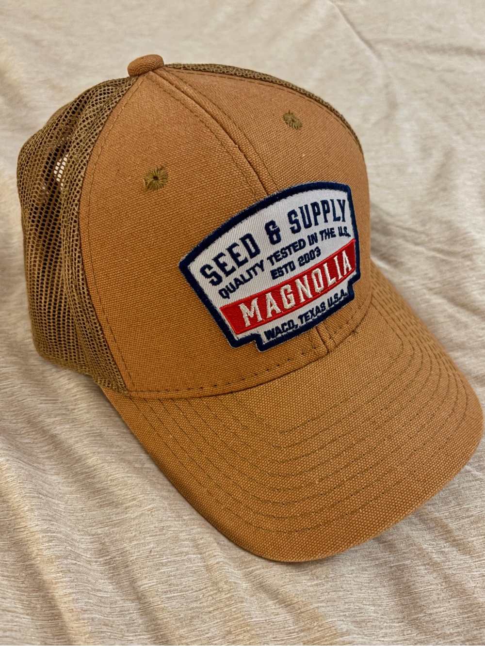 Magnolia Seed & Supply Embroidered Trucker Hat